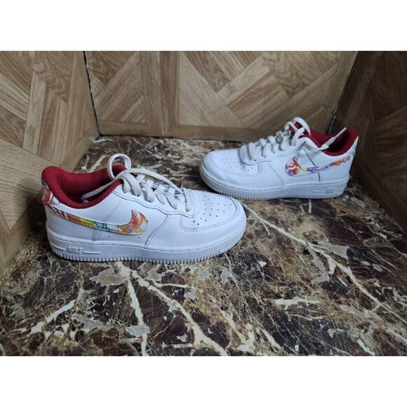 Nike Air Force 1 Chinese New Year Size 1y White/Multi-Color CU2981-191 - Picture 1 of 11